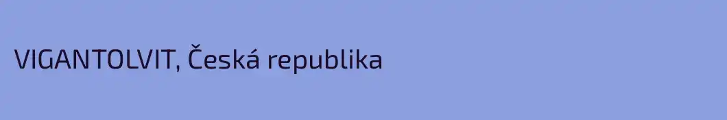 VIGANTOLVIT, Česká republika